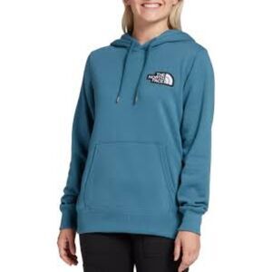 The North Face Women’s Patch Logo Pullover Hoodie Blue Size Large